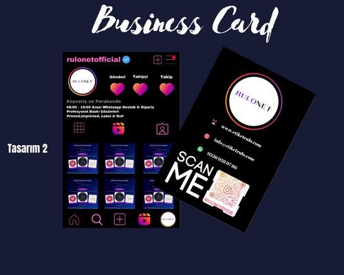 Business Card ( Tasarım 2 )